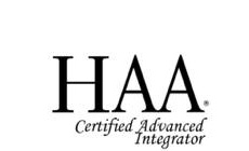 HAA Certified Advanced Integrator